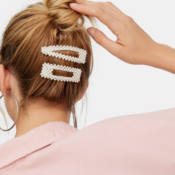Accessories - New Set of 2 Faux Pearl Hair Clip Pins